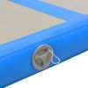 Inflatable Gymnastics Mat with Pump 275.6"x39.4"x3.9" PVC Blue