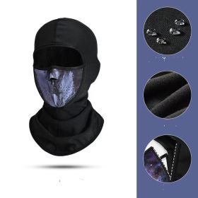 Winter Outdoor Warm And Windproof Ski Face Mask Neck Cover (Option: Ice and Snow Legend-One size)