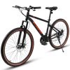 A27301 Ecarpat Mountain Bike 27.5 Inch Wheels, 21-Speed Mens Womens Trail Commuter City Mountain Bike, Carbon steel Frame Disc Brakes Thumb Shifter Fr