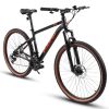 A27301 Ecarpat Mountain Bike 27.5 Inch Wheels, 21-Speed Mens Womens Trail Commuter City Mountain Bike, Carbon steel Frame Disc Brakes Thumb Shifter Fr